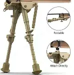 Üstün Metal Alaşım Yaylı Bipod Çatalayak-4