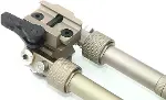 Super X Tac Picatinny Rail 22 Mm Hareketli Bipod-4