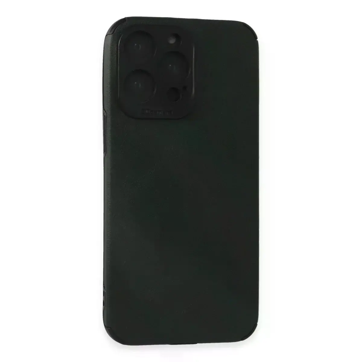İphone 15 Pro Max Kılıf Loop Deri Silikon - Yeşil