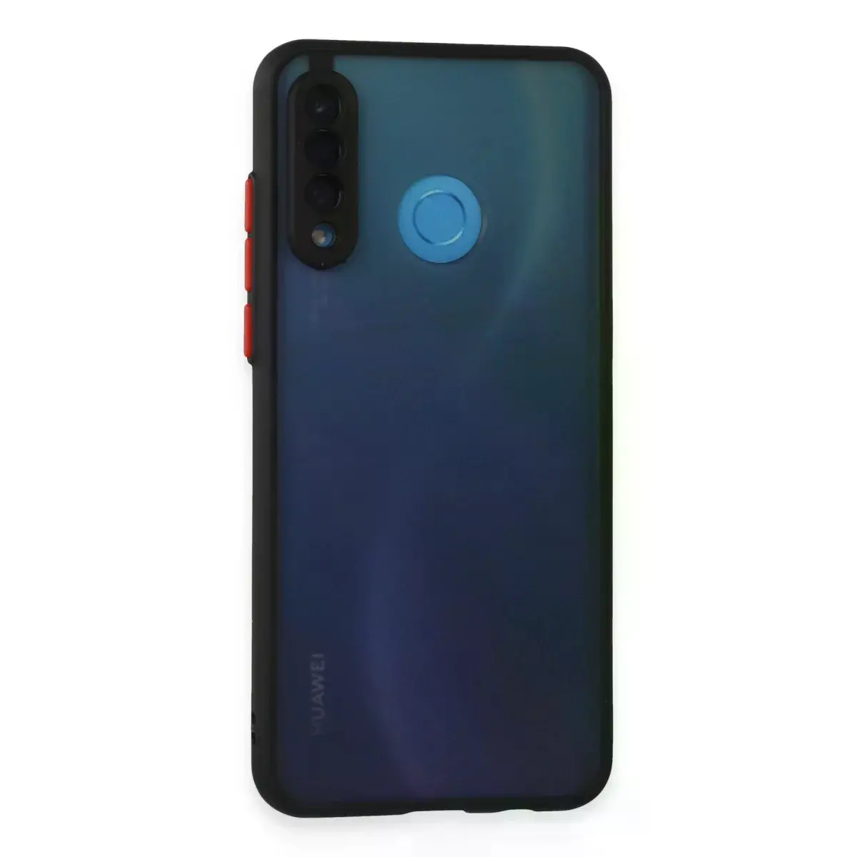 Huawei P30 Lite Kılıf Montreal Silikon Kapak - Siyah