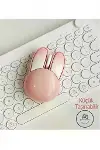 Tavşan figürlü Kablosuz Mouse pil Dahil Etiket Hediyeli pembe-5