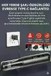 Araç Süpürgesi Şarjlı 120W 20.000Pa Göstergeli Yeni Nesil Metal Filtre Extra Vakum ve Üfleme-6