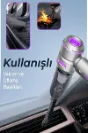 Kablosuz Taşınabilir Araç İçi El Süpürgesi 17000PA Güçlü Vakum 4’ü 1 Arada Çok Amaçlı Temizlik-5