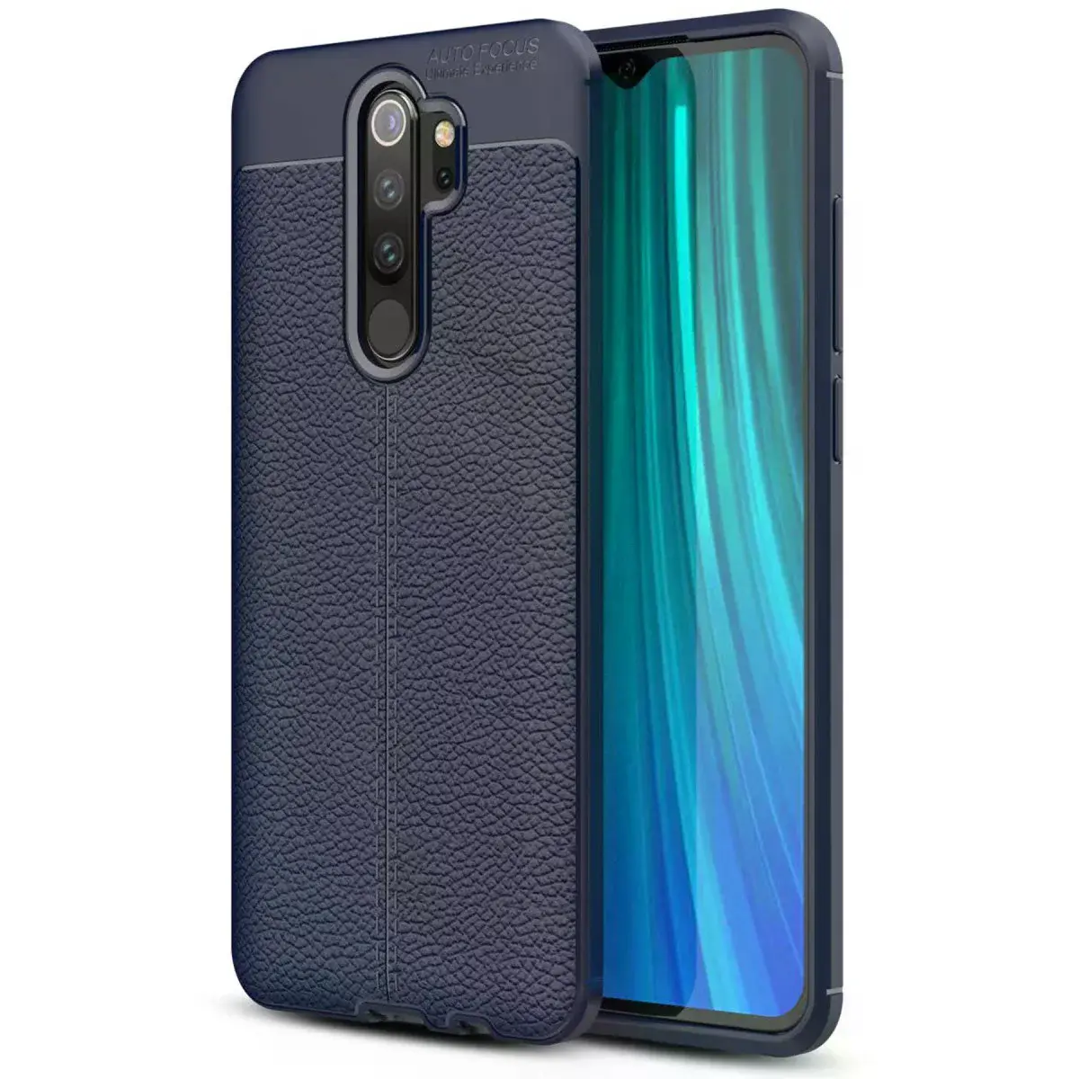 Xiaomi Redmi Note 8 Pro Kılıf Auto Focus Kapak - Lacivert