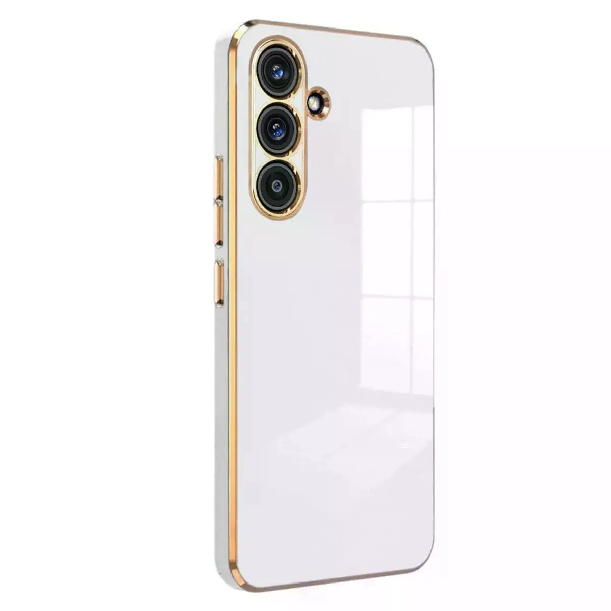 Samsung Galaxy A16 5g Kılıf Volet Silikon - Beyaz