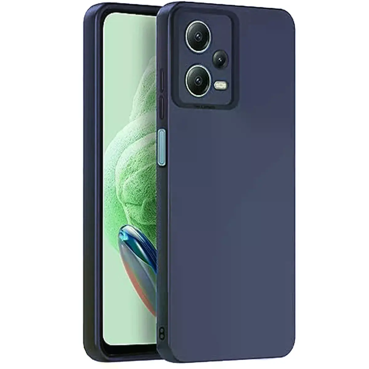 Xiaomi Redmi Note 12 Pro 5g Kılıf Nano İçi Kadife Silikon - Lacivert
