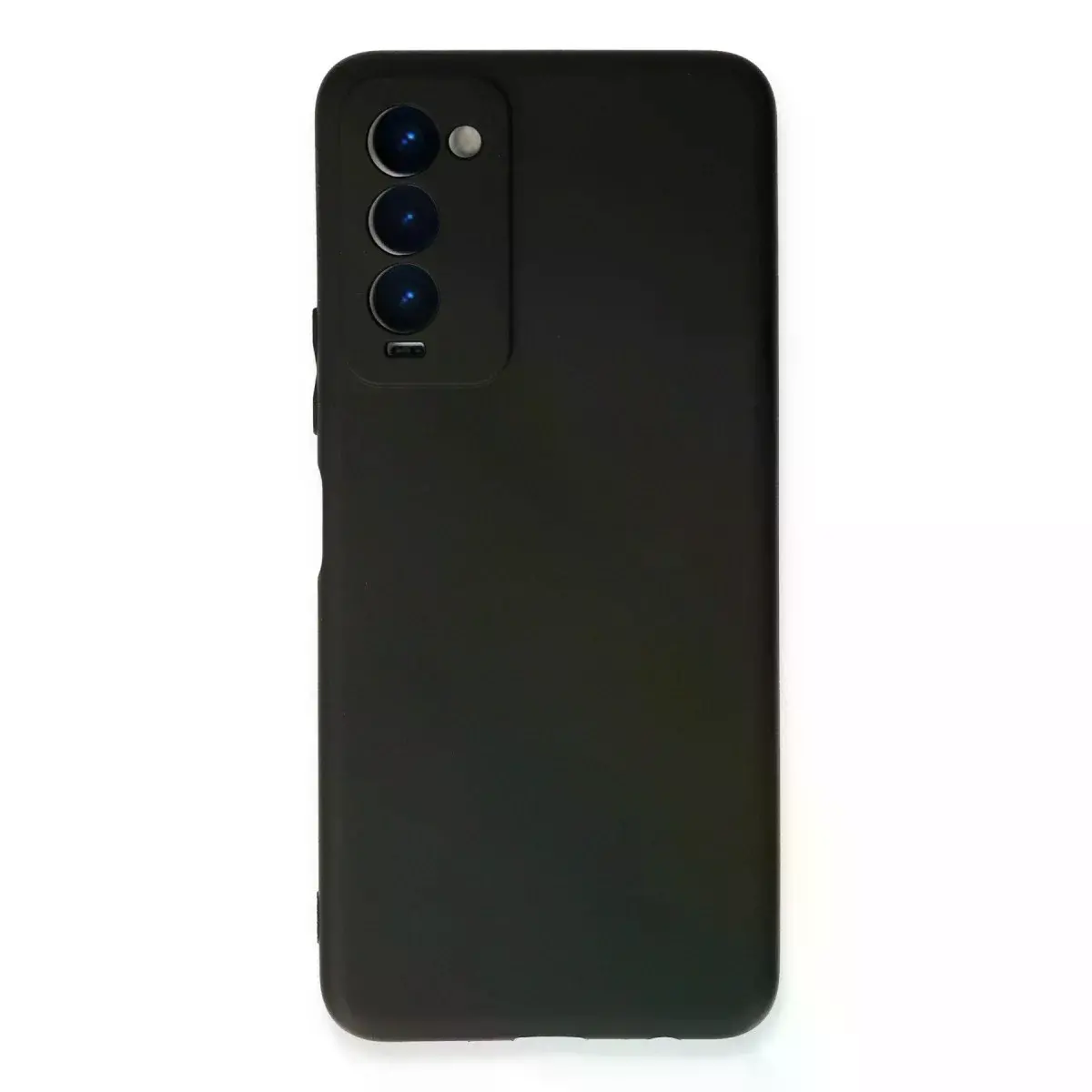 Tecno Camon 18 Kılıf First Silikon - Siyah