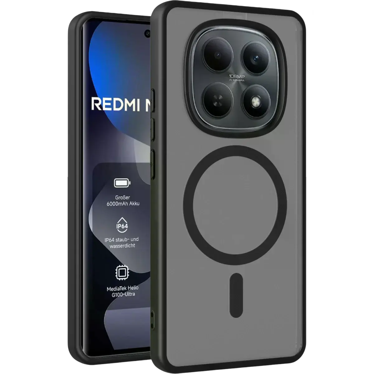 Joko Xiaomi Redmi Note 15 4g Jota Magsafe Kapak - Siyah