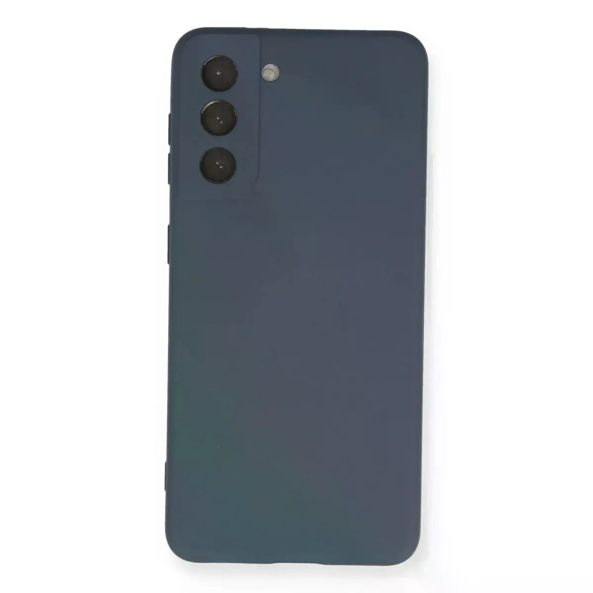 Samsung Galaxy S21 Kılıf Nano İçi Kadife Silikon - Gri