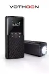 Vothoon12000 mAh Akıllı Akü Takviye ve Dijital Hava Pompası Akım Korumalı-4