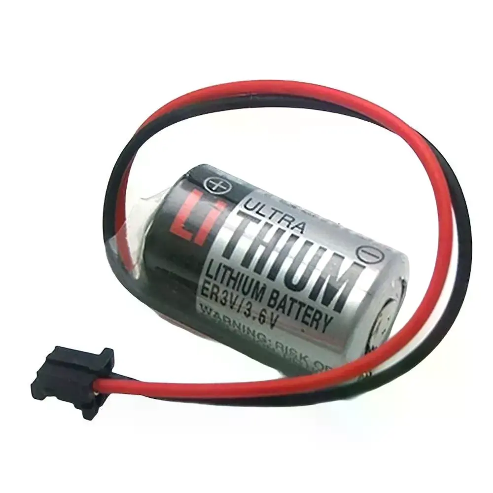 Toshiba Er3v 3.6v 1/2aa Size Lithium Pil - Siyah Soket