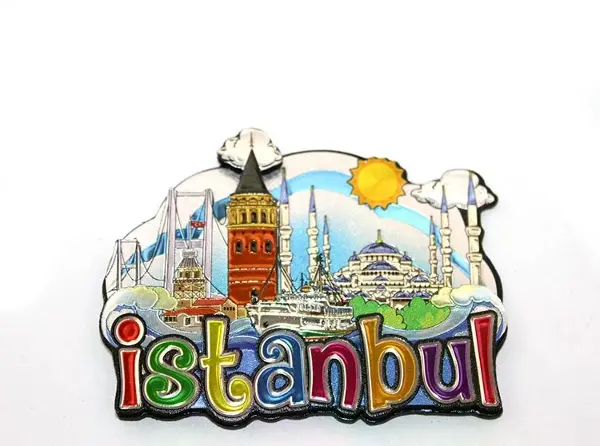 İstanbul Temalı Silikon Magnet Alk2238