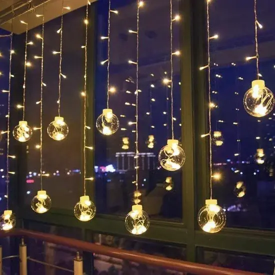 Küre Toplu Perde Led Işık Mz-16-21