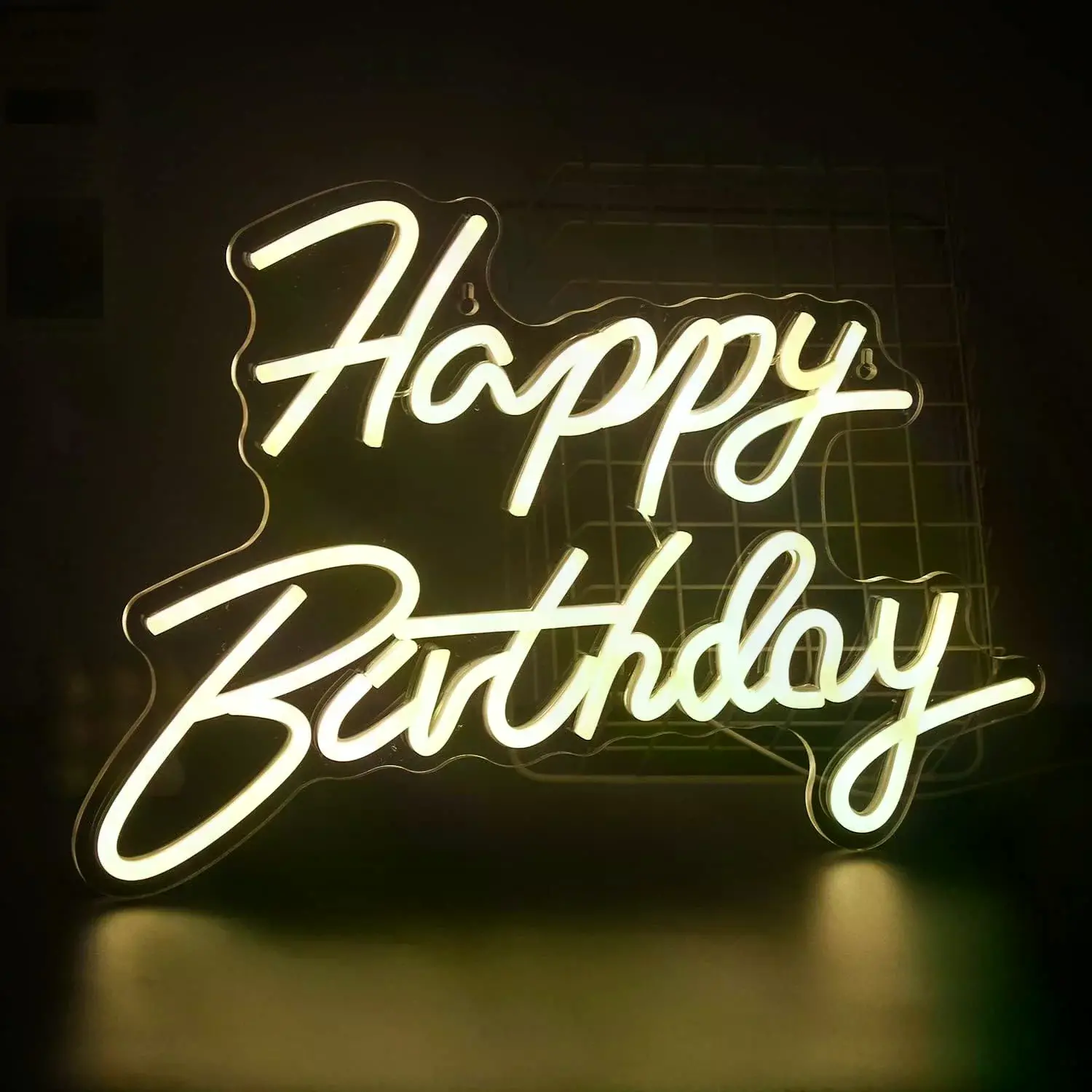 Happy Bırthday Yazılı Neon Led