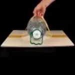 Geniş 10 Metre * 3 Cm Çift Taraflı Süper Güçlü Yapışkan Yapıştırıcı Bant Isıya Dayanıklı-1
