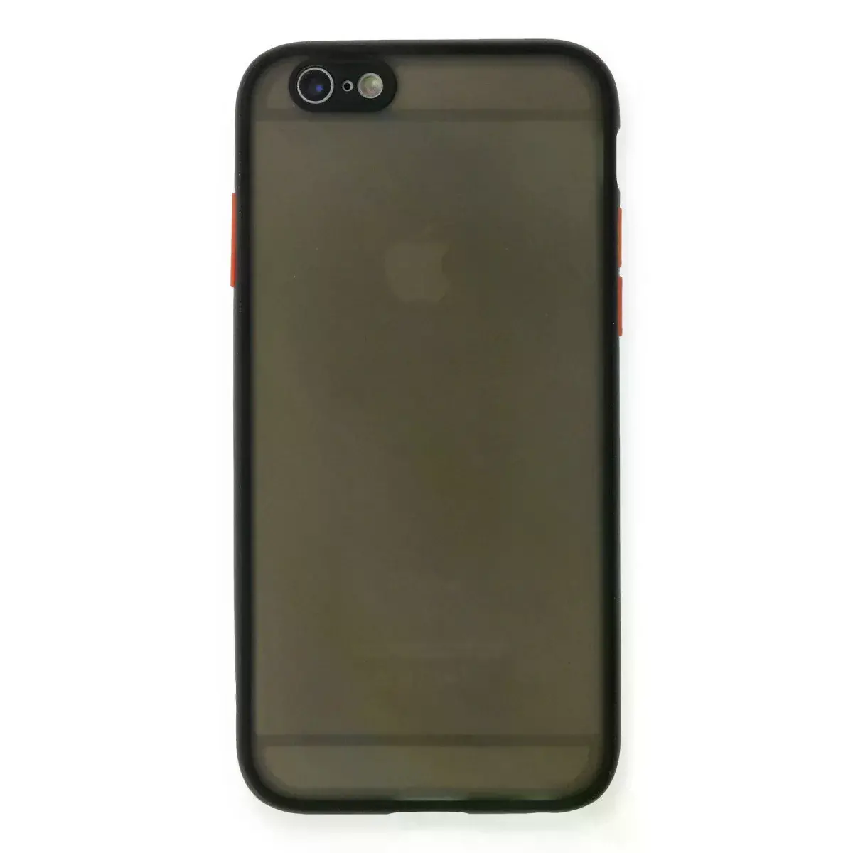 İphone 6 Kılıf Montreal Silikon Kapak - Siyah