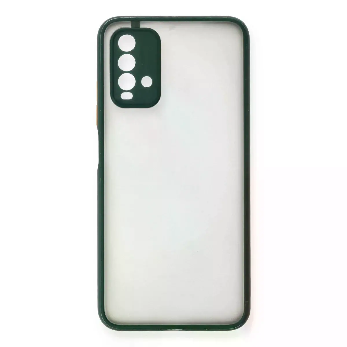 Xiaomi Redmi 9t Kılıf Montreal Silikon Kapak - Yeşil