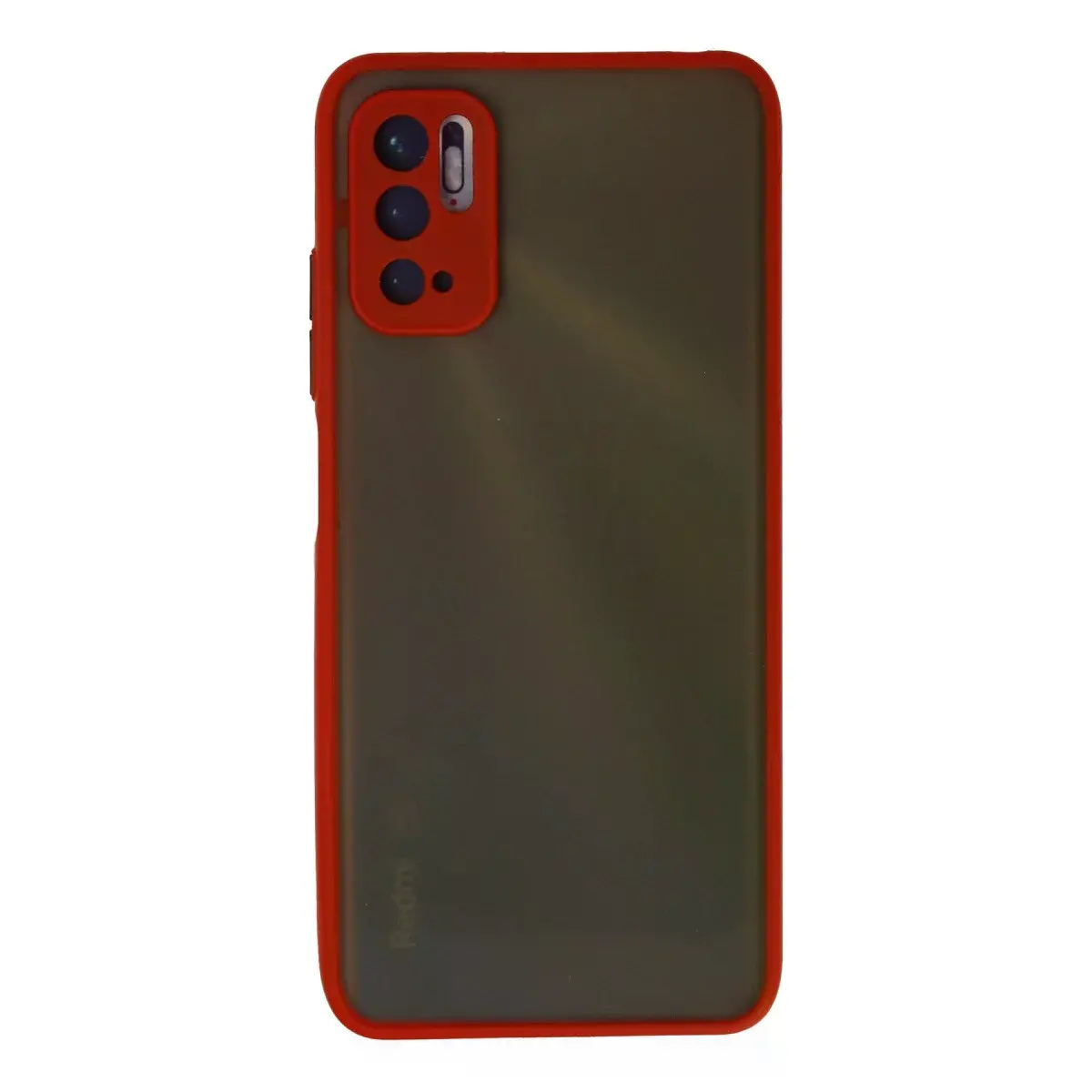 Xiaomi Redmi Note 10 5g Kılıf Montreal Silikon Kapak - Kırmızı