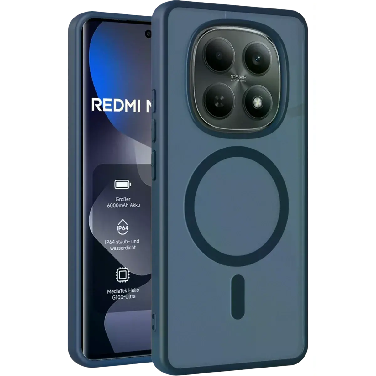 Joko Xiaomi Redmi Note 15 Pro Plus 5g Jota Magsafe Kapak - Lacivert