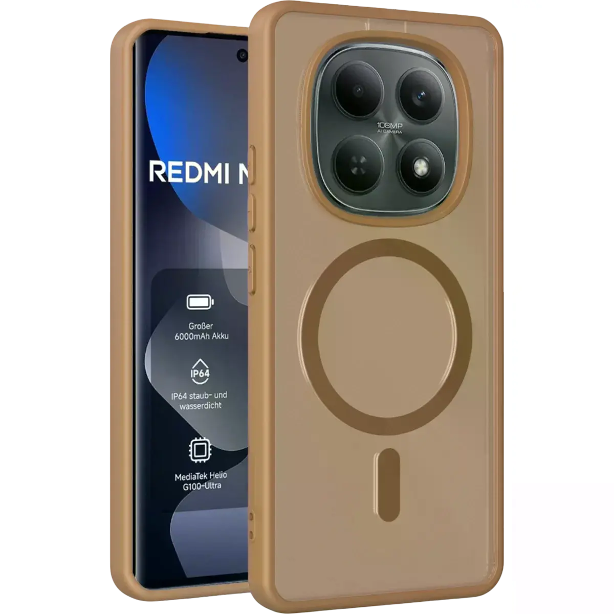 Joko Xiaomi Redmi Note 15 4g Jota Magsafe Kapak - Çöl Titanyum