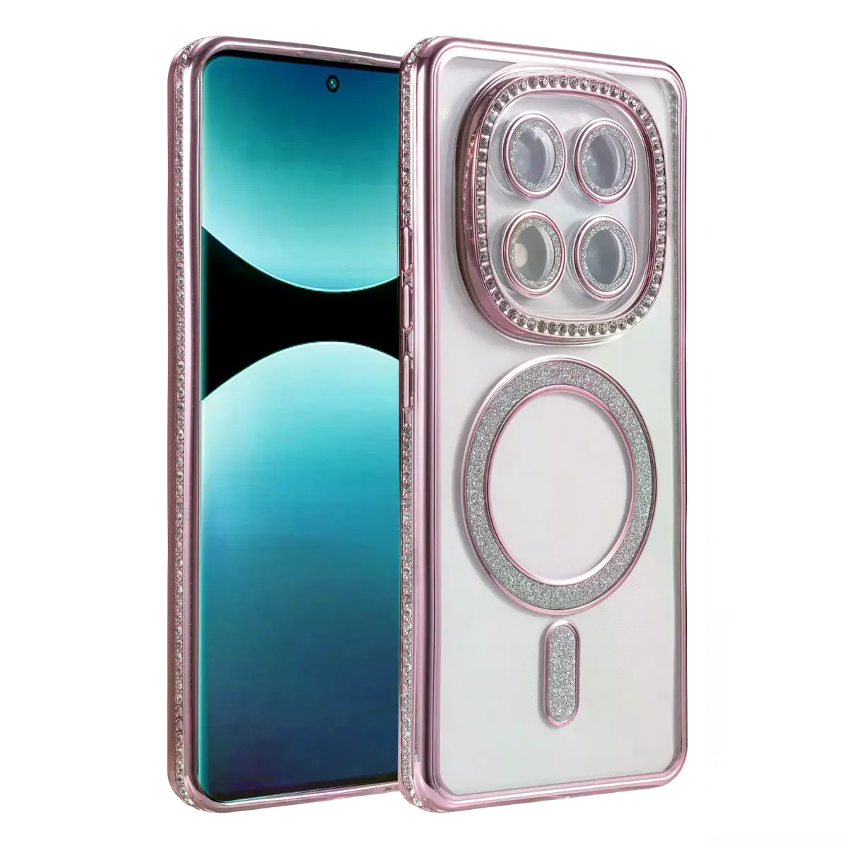 Xiaomi Redmi Note 15 Pro 5g Joke Simli Magneticsafe Kılıf - Pembe