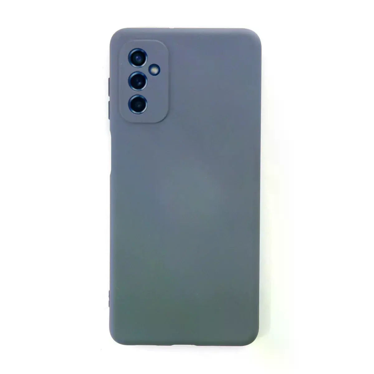 Samsung Galaxy M52 5g Kılıf Nano İçi Kadife Silikon - Gri