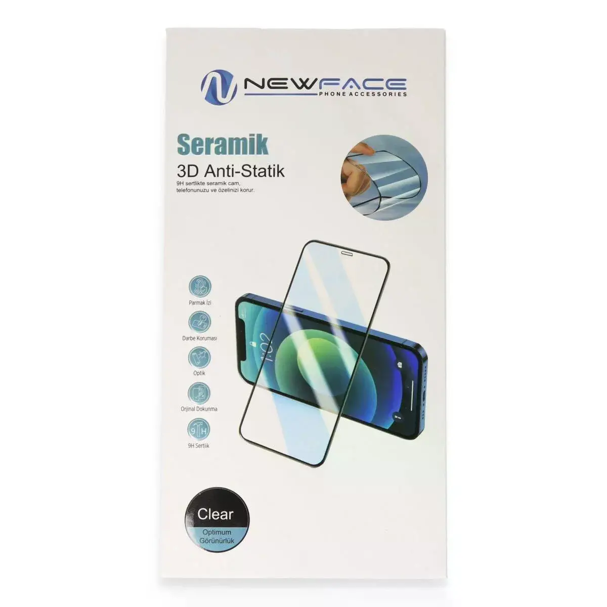 Xiaomi Redmi 15 4g 3d Antistatik Seramik Nano Ekran Koruyucu - Siyah