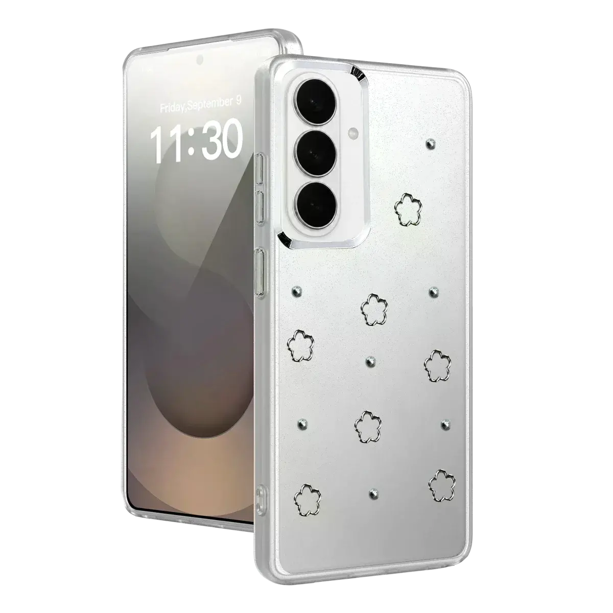 Samsung Galaxy S26 Plus Fiyonk Desenli Kapak - Desen 2