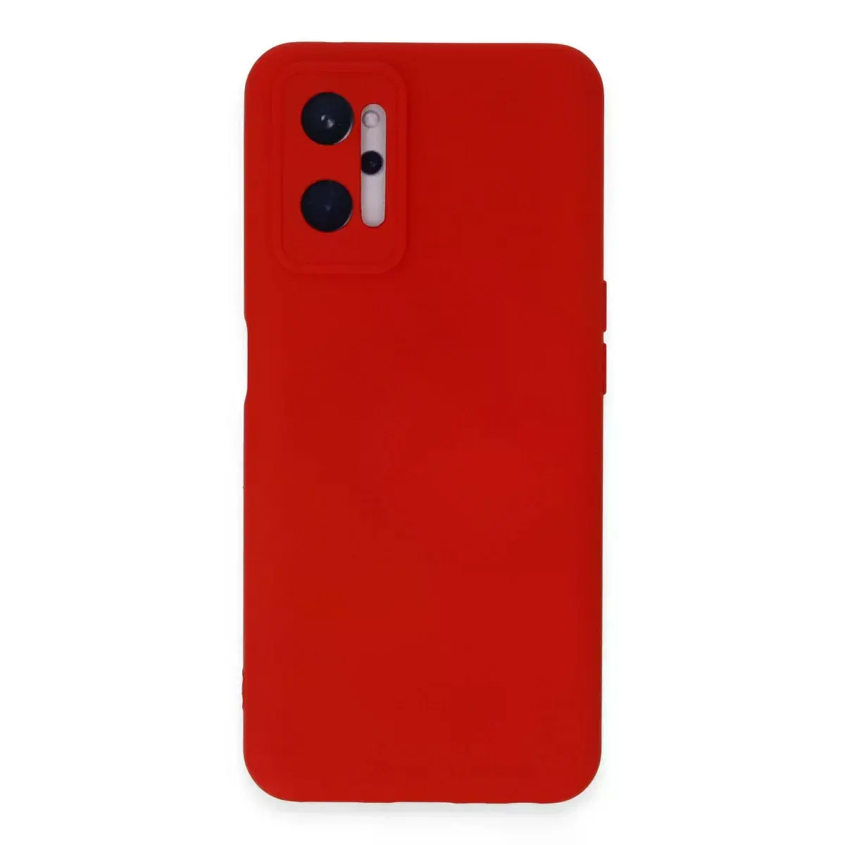 Realme 9i 4g Kılıf Nano İçi Kadife Silikon - Kırmızı