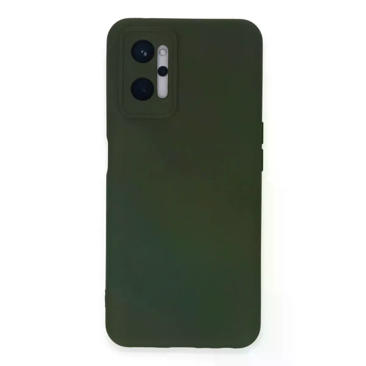 Realme 9i 4g Kılıf Nano İçi Kadife Silikon - Koyu Yeşil