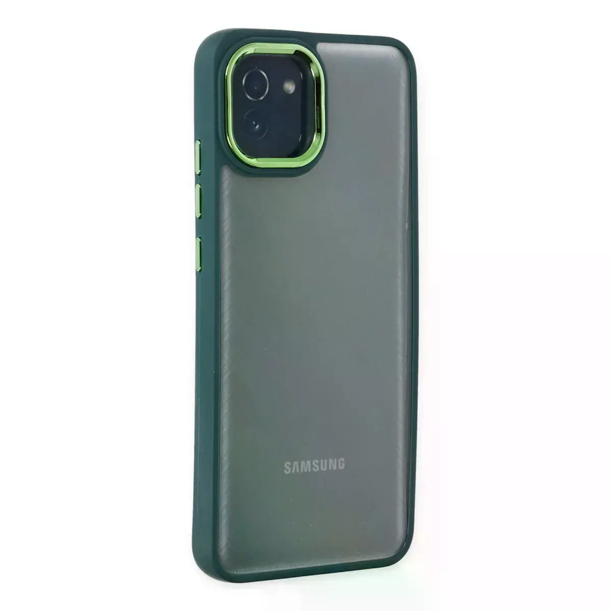 Samsung Galaxy A03 Kılıf Dora Kapak - Haki Yeşil