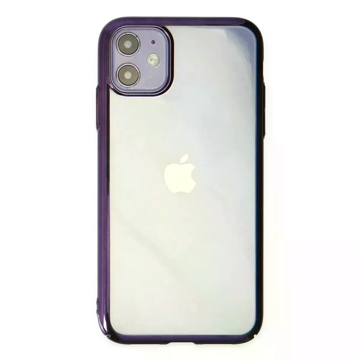 İphone 12 Kılıf Element Silikon - Mor