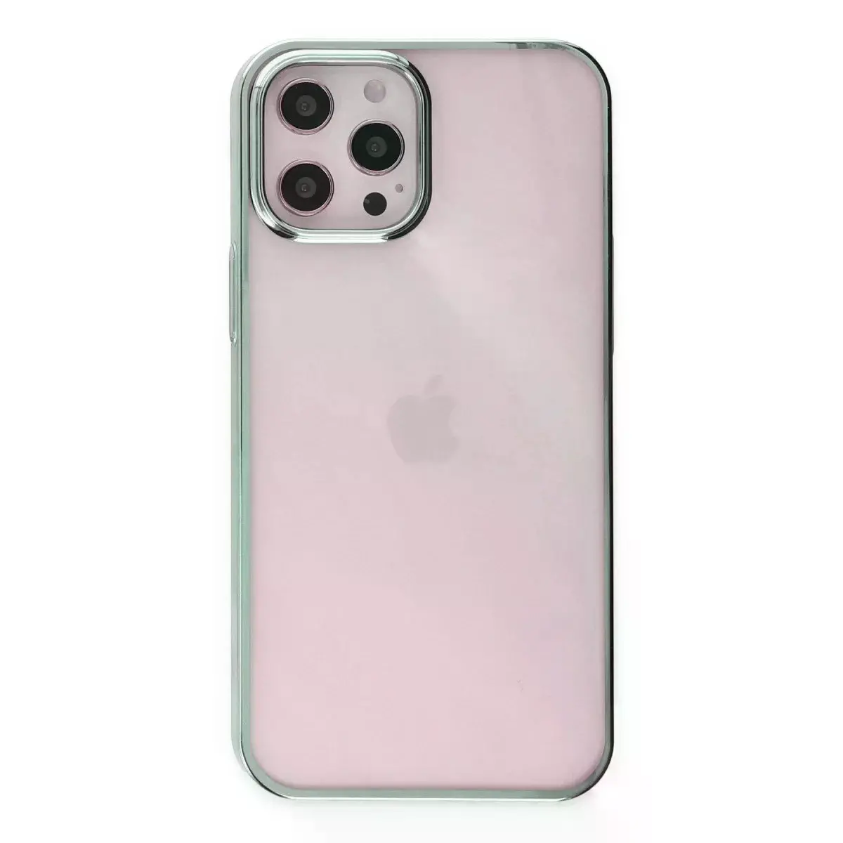 İphone 12 Pro Max Kılıf Element Silikon - Yeşil