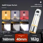 Gold Police GP-222 Çok Fonksiyonlu Kamp Lambası 1000 Lümen-2