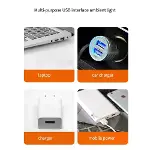 Taşınabilir Usb Sunset Lamba: Ev Ve Araba İçin Ambiyans Işığı-4