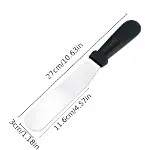 Paslanmaz Çelik L Tipi Pastacı Spatulası – Krema Düzeltme Ve Pasta Şekillendirme Bıçağı-1