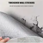 Siyah Mermer Desenli Alüminyum Plastik Duvar Sticker (30*30)-3