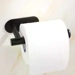 Kendinden Yapışkanlı Tuvalet Kağıtlığı – Mat Siyah Modern Banyo Rulo Askısı-2