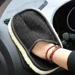 Mikrofiber Yün Araba Yıkama Eldiveni - Çizmez Ve Yüksek Emici-3