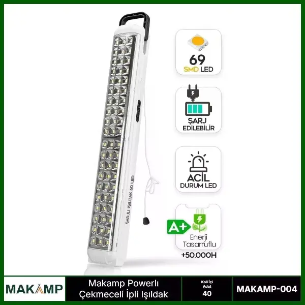 Powerbanklı İpli Işıldak