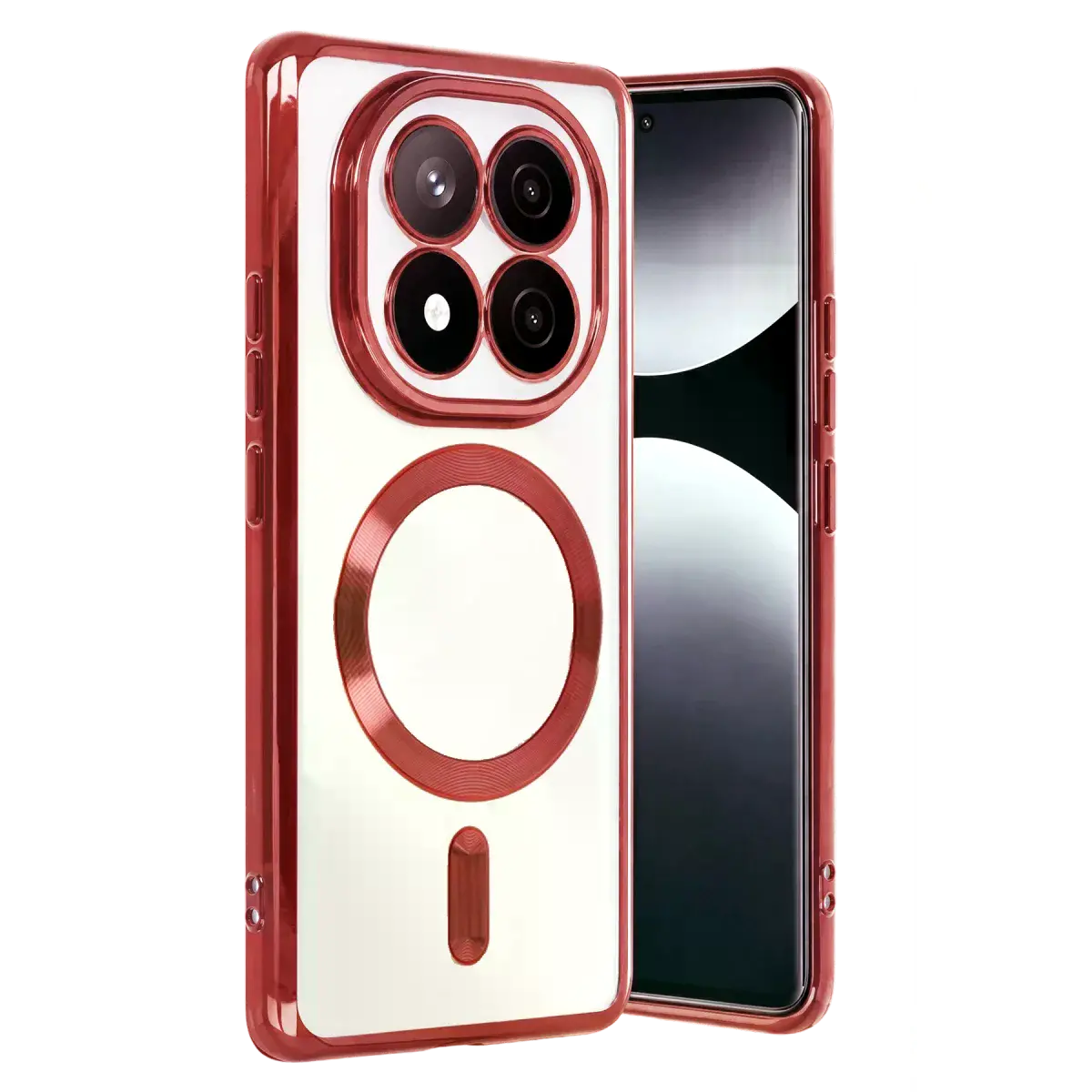 Xiaomi Redmi Note 15 Pro 4g Kross Magneticsafe Kapak - Kırmızı