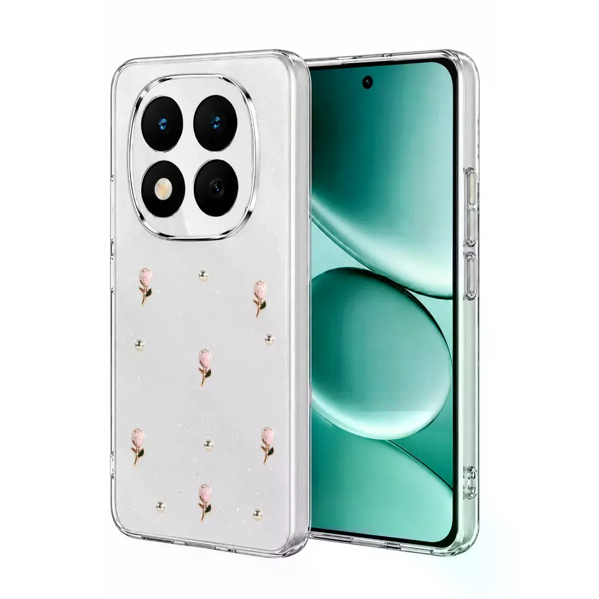 Xiaomi Redmi Note 15 Pro Plus 5g Fiyonk Desenli Kapak - Desen 6