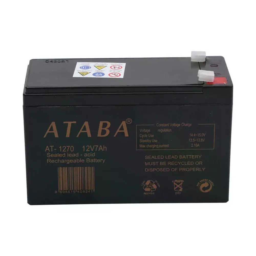 Ataba At-1270 12v 7ah Akü