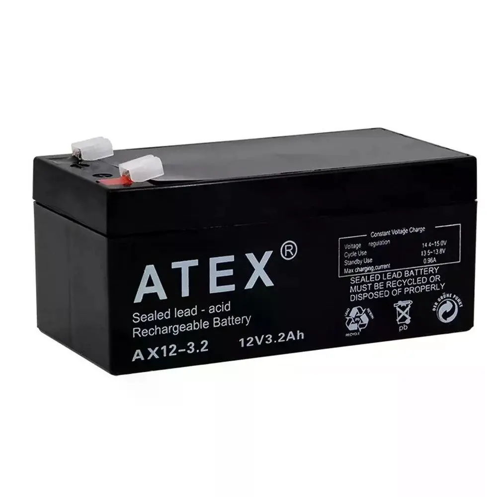 Atex Ax12-3.2 12v 3.2ah Akü