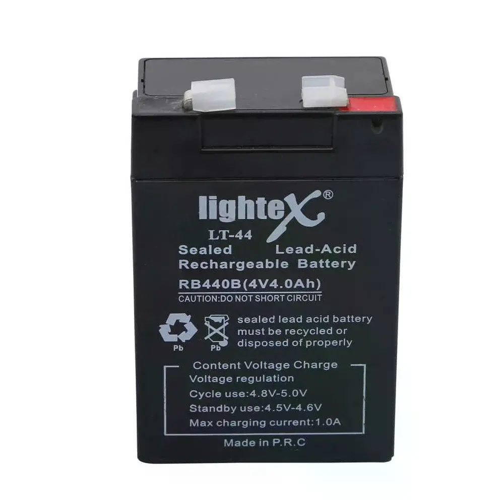 Lightex Lt-44 4v 4.0ah Işıldak Fener Aküsü