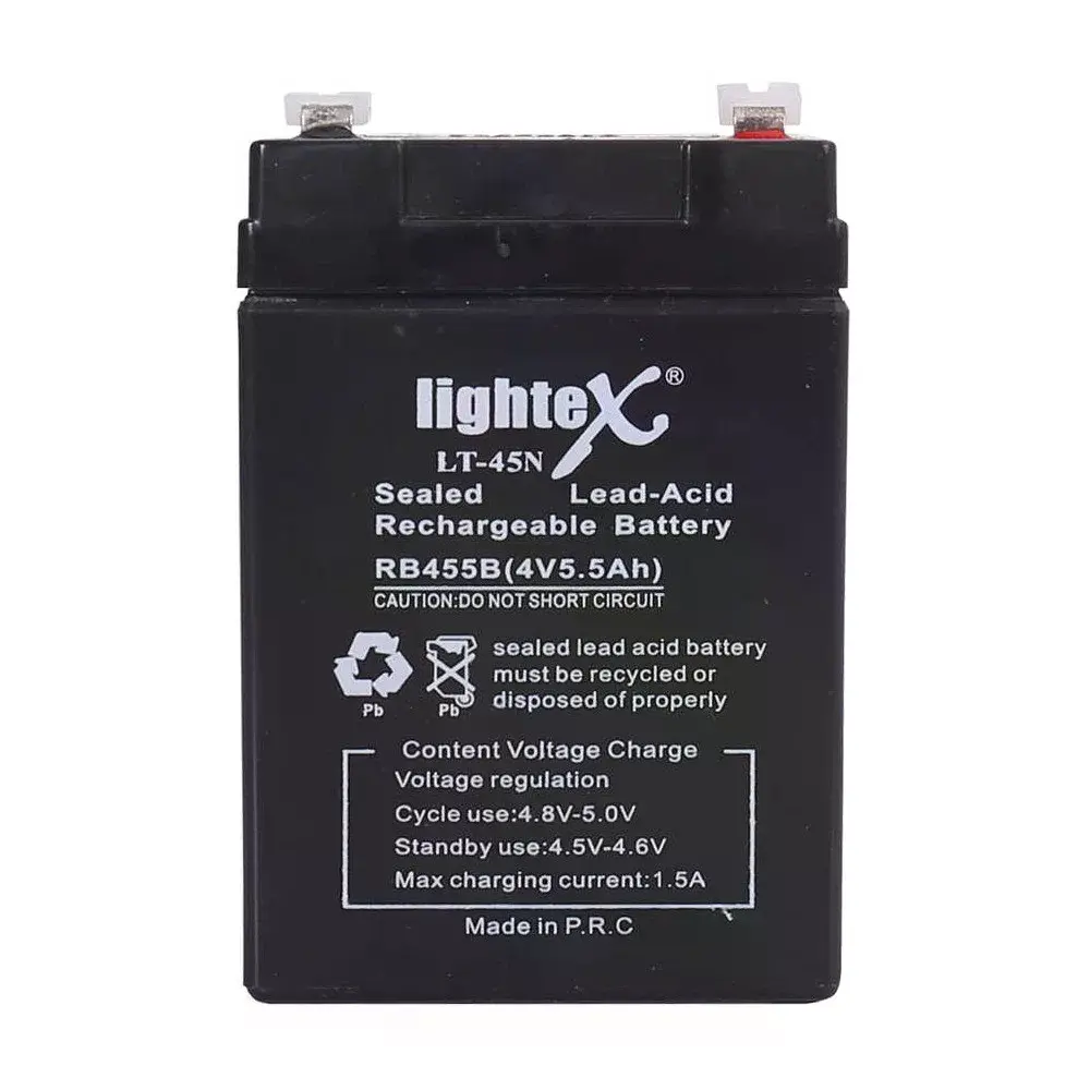 Lightex Lt-45 4v 5.5ah Işıldak Fener Aküsü