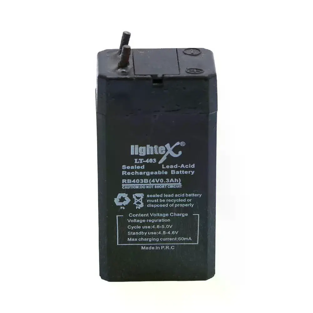 Lightex Lt-403 4v 0.3ah Işıldak Fener Aküsü