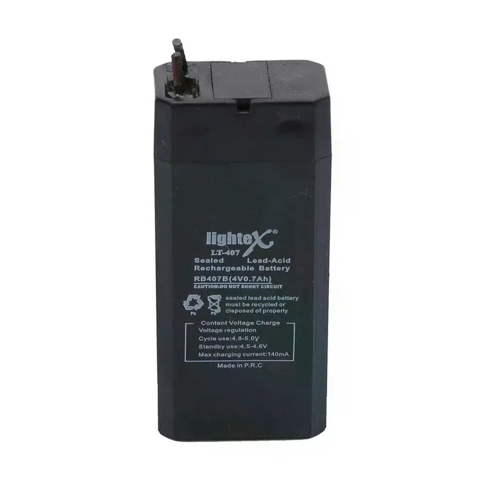 Lightex Lt-407 4v 0.7ah Işıldak Fener Aküsü