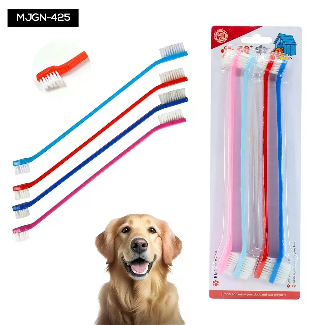 4'lü Kedi Köpek Diş Fırçası Seti