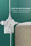 Katlanır Priz  3 Gözlü-2